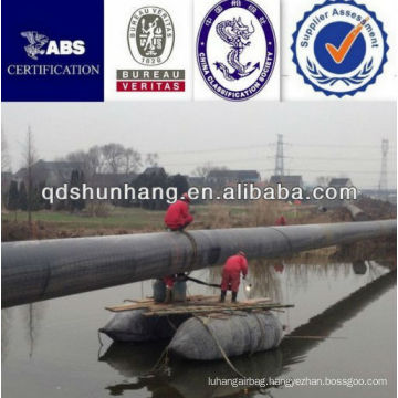 CCS certificate inflatable floating in the water rubber pontoon